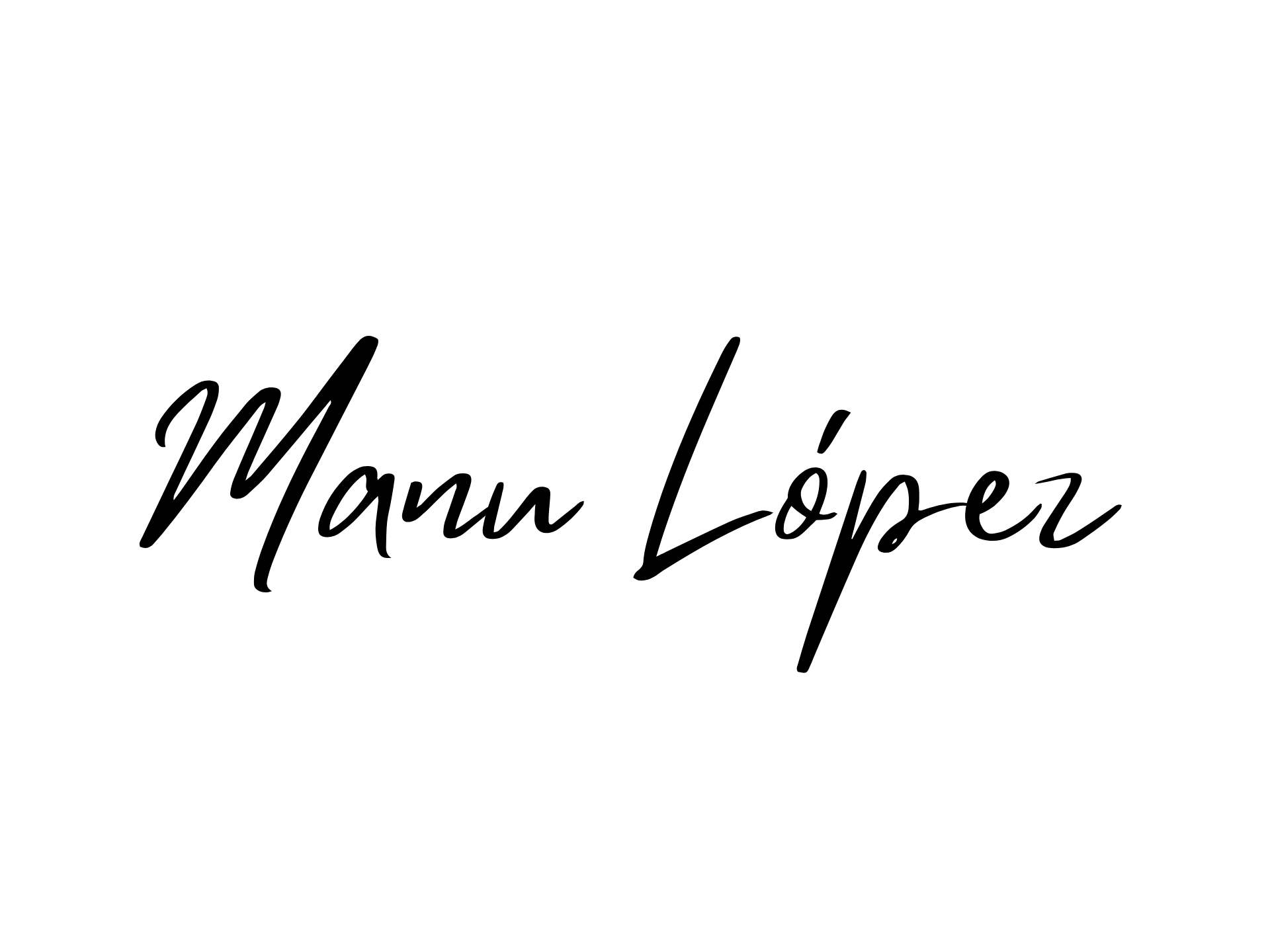 Firma manu lopez